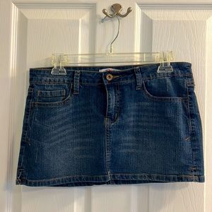Bingo denim skirt